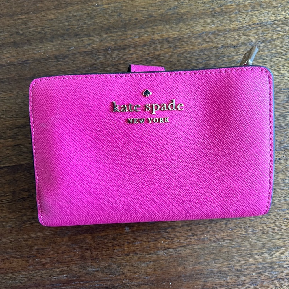 Pink Kate Spade wallet